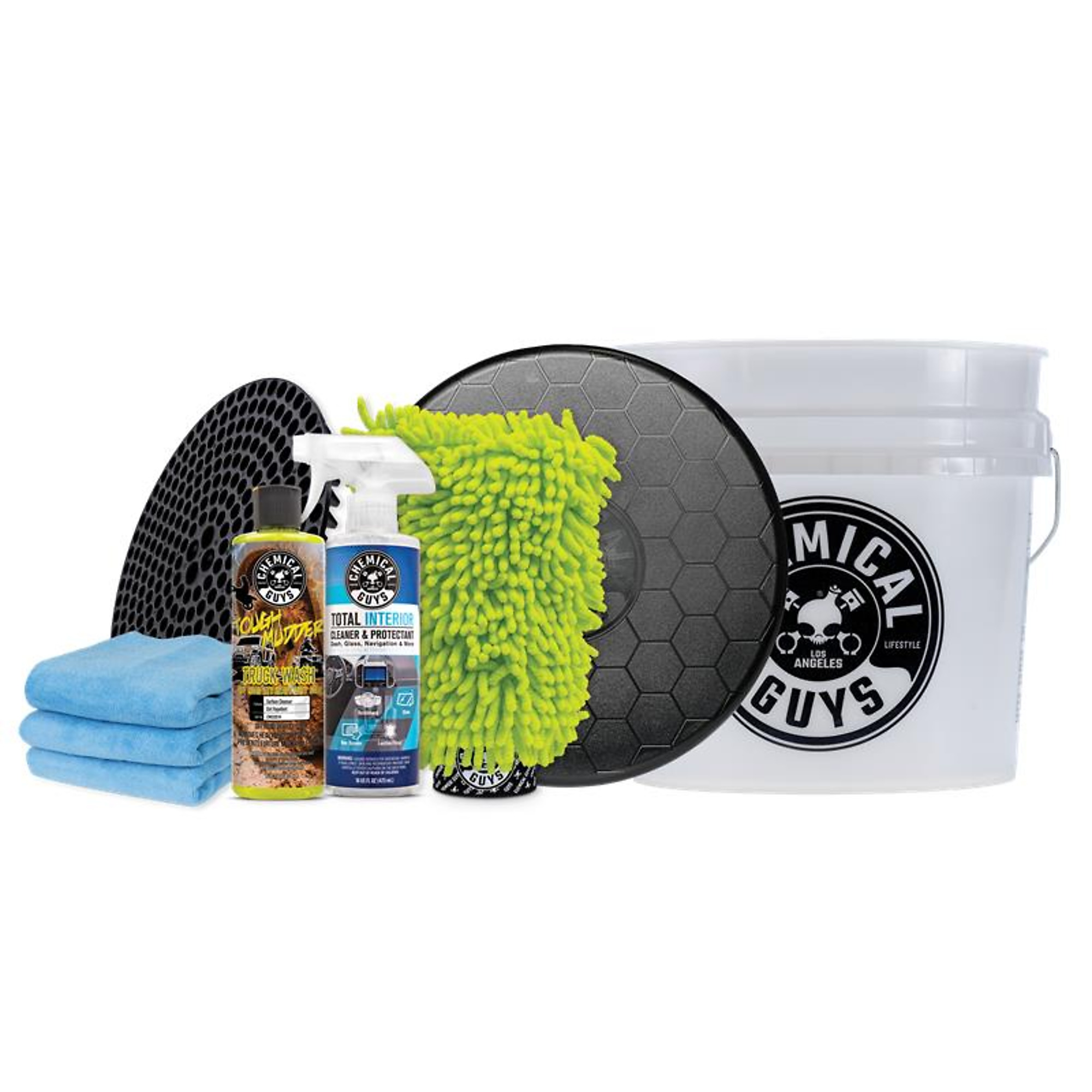 Chemical Guys Bucket Kit, 9-Pc. Auto Wash, Model# HOL509